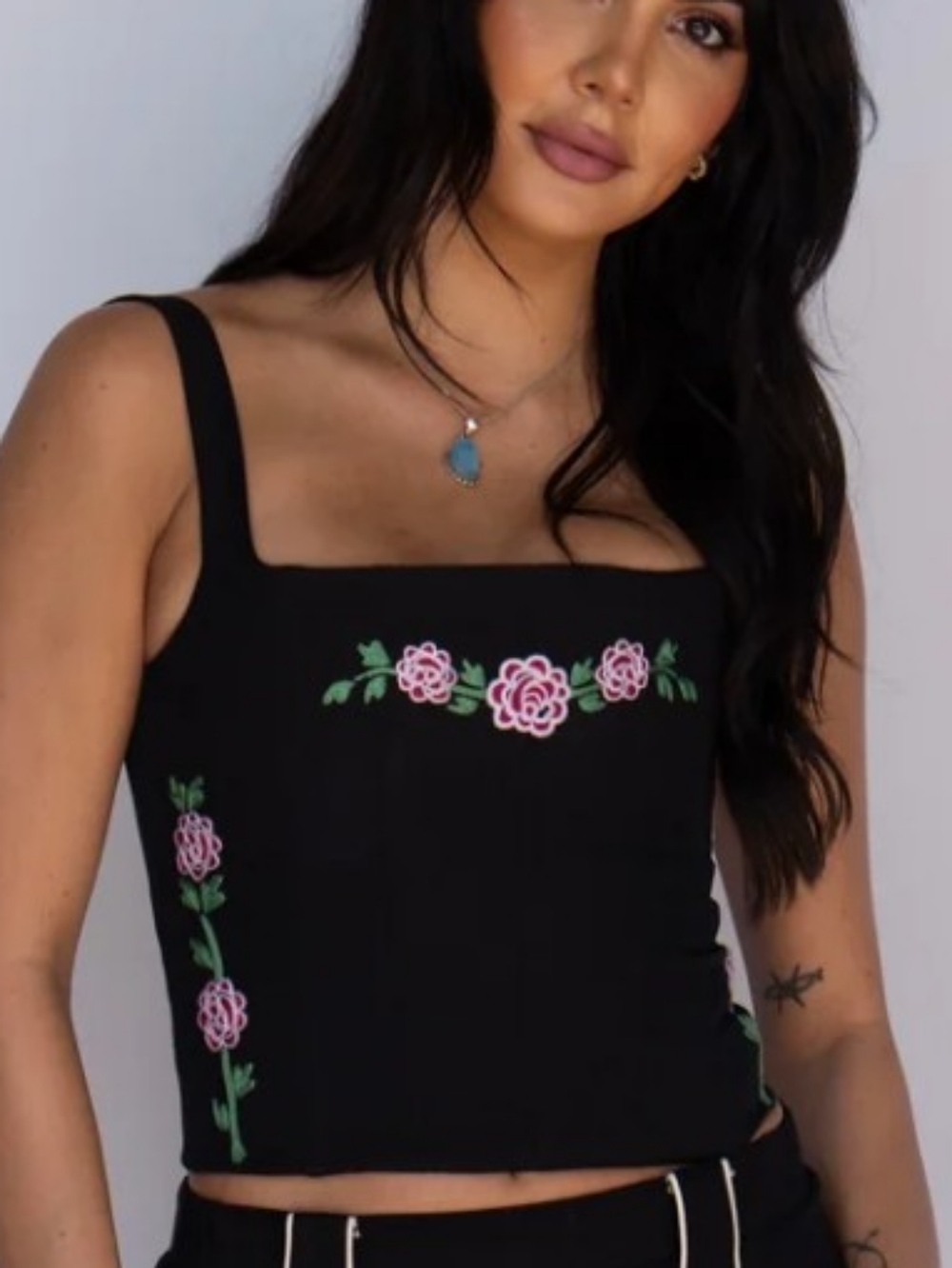H Bar C Ranchwear 👩🏻🌾 Rose Embroidered Canterbury Corset 🌹 Size Large 🌹NWT